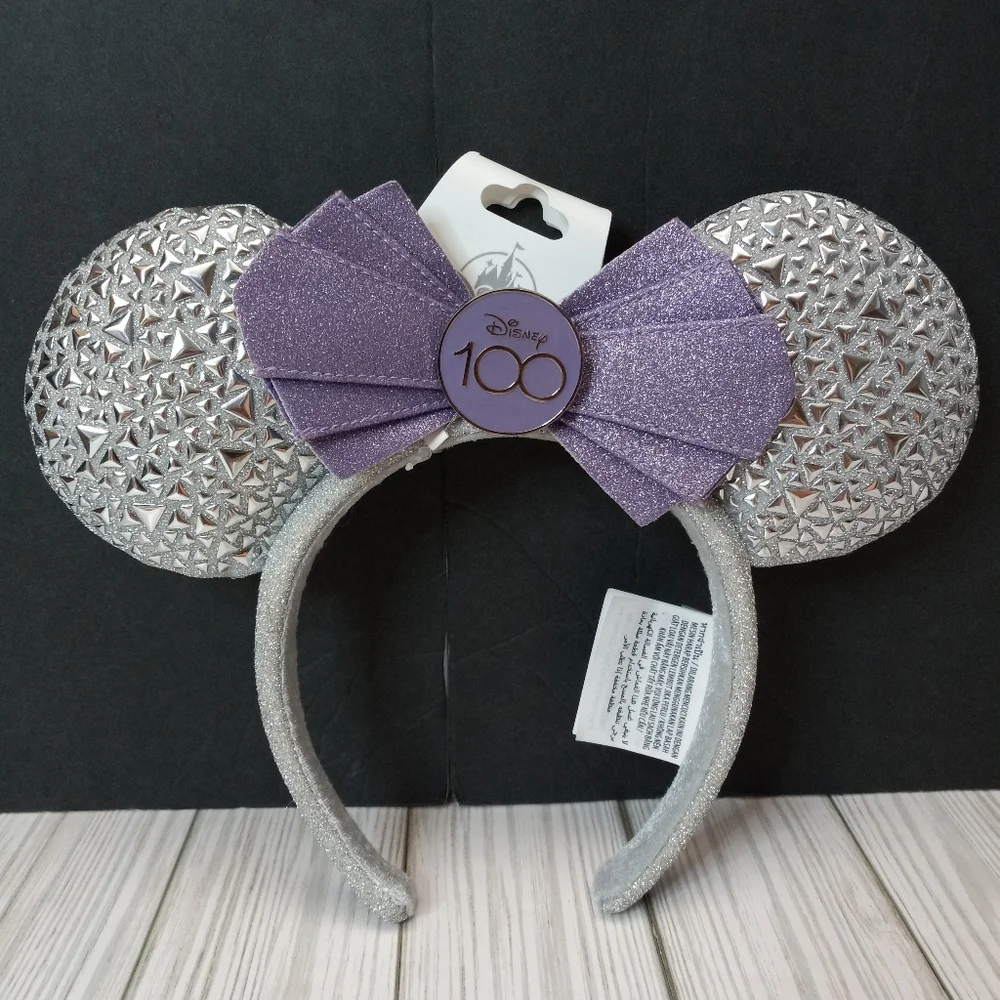 Disney 100 Years Of Wonder Anniversary Minnie Mouse Ear Headband